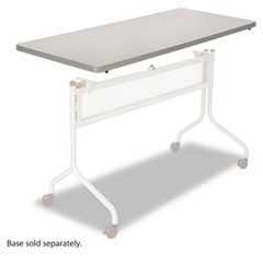 Impromptu Series Mobile Training Table Top, Rectangular, 48w x 24d, Gray
