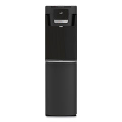 MaxxFill Flex Hot and Cold Water Dispenser, 2.11 gal/Hot Water per Hour, 12.2 x 14.2 x 42.33, Black/Stainless Steel