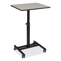 Sit-Stand Student's Desk, 20.75" x 26" x 27.75" to 44.5", Gray Nebula, Ships in 1-3 Business Days