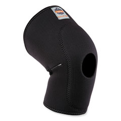 ProFlex 615 Open Patella Anterior Pad Knee Sleeve, 2X-Large, Black, Ships in 1-3 Business Days