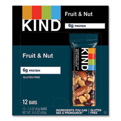 Fruit and Nut Bars, Fruit and Nut Delight, 1.4 oz, 12/Box