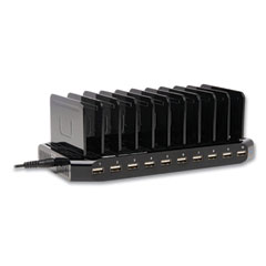 Tripp Lite by Eaton 10-Port USB Charging Station with Adjustable Storage 12V 8A (96W) USB Charger Output