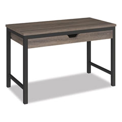 Modern Writing Desk, 47.24" x 23.62" x 29.92", Gray