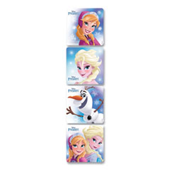 Frozen Stickers, Assorted Colors in Four Scenes, 250/Roll