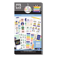 me and my BIG ideas Stickers, Booklist Theme, 680 Stickers