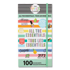 All the Essentials Mega Value Pack Stickers, Productivity Theme, 2,172 Stickers