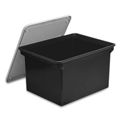 Storex Letter/Legal Tote Storage Box