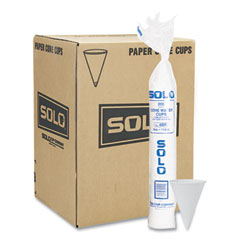 Cone Water Cups, ProPlanet Seal, Cold, Paper, 4 oz, White, 200/Bag, 25 Bags/Carton