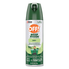 Deep Woods Dry Insect Repellent, 4 oz Aerosol Spray, Neutral, 12/Carton