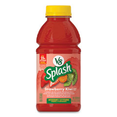 Splash, Strawberry Kiwi, 16 oz Bottle, 12/Carton