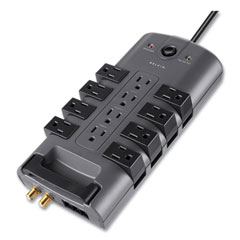 Belkin 12-Outlet Pivot-Plug Surge Protectors - 8 foot Cable - 4320 Joules