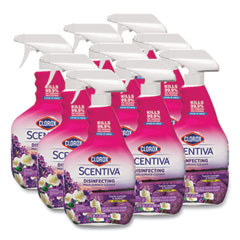 Scentiva Multi Surface Cleaner, Tuscan Lavender and Jasmine, 32 oz, 9/Carton