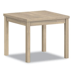 80000 Series Laminate Occasional Corner Table, 24d x 24w x 20h, Kingswood Walnut