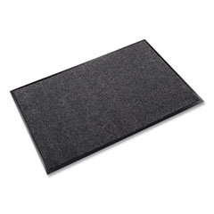 EcoStep Wiper Mat, Rectangular, 48 x 96, Charcoal