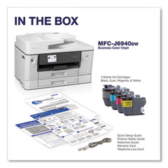 MFC-J6940DW Color All-in-One Inkjet Printer, Copy/Fax/Print/Scan