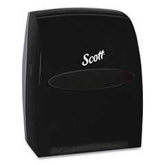 Essential Manual Hard Roll Towel Dispenser, 13.06 x 11 x 16.94, Black