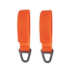Squids 3172 Anchor Strap Hook/Loop Closure for Tool Tethering, 5 lb Max, 5" Long, Orange, 2/Pack, Ships in 1-3 Bus Days