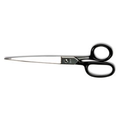 Hot Forged Carbon Steel Shears, 9" Long, 4.5" Cut Length, Black Straight Handle