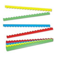 Terrific Trimmers Border Variety Pack, 2.25" x 39", Assorted Colors, 48/Set