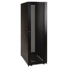 SmartRack Standard-Depth Rack Enclosure Cabinet, 48U, 3000 lbs Capacity