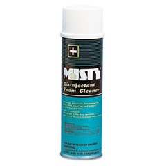 Disinfectant Foam Cleaner, Fresh Scent, 19 oz Aerosol Spray, 12/Carton