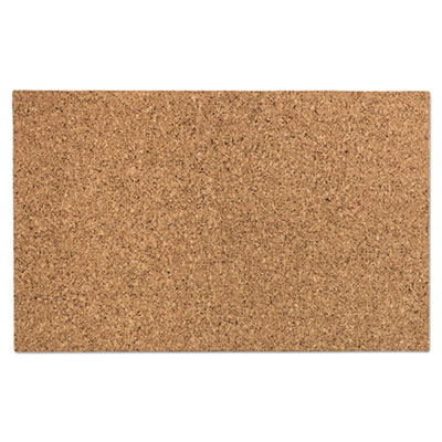 IDesign Frameless Cork Bulletin Board 2C 24 x 38 2C Tan Surface ...